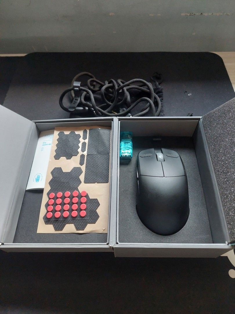 Lamzu Atlantis Mini OG (Category: Mouse & Mousepads) located in Quezon City. Submitted by njk1906 (Listing ID 1470151186, Image 1). Description: - Complete with freebies - Comes with extra grips and skates - History of repair (scroll wheel encoder) Issues: battery starting to bloat but still lasts long RFS: extra mouse 📍Fairview, QC / Intramuros (T, W, S) 🚚 Can ship nationwide (LBC, J&T, Lalamove) 🛵 Shipping shouldered by buyer.