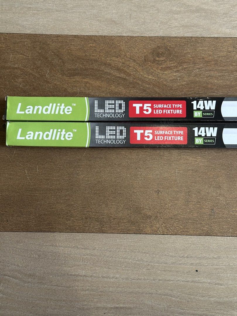 Landlite T5 LED Lamp - 14w - Warm White (Category: Lighting) located in Manila. Submitted by fuzzyeyebrows (Listing ID 1470246107, Image 1). Description: Condition: Brand new Temp: Warm White (3000k) Bought the wrong variant/temperature. This is too orangey for my room. Lamps were returned to the box immediately. Selling both for 980 or 490 pesos each. .