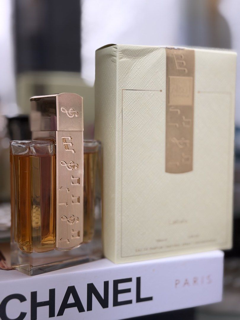 Lattafa Angham Eau De Parfum (Category: Fragrance & Deodorants) located in Pateros City. Submitted by jademikhal (Listing ID 1470220728, Image 1). Description: - Brand: Lattafa Angham Eau De Parfum - Condition: Like new, about 97% juice left - Packaging: Comes with original box (minor wear on top flap) - Bought this from 🍊 app (dubai.shop.baliuag) RFS. Will buy another perfume, mabilis magsawa ang girly.