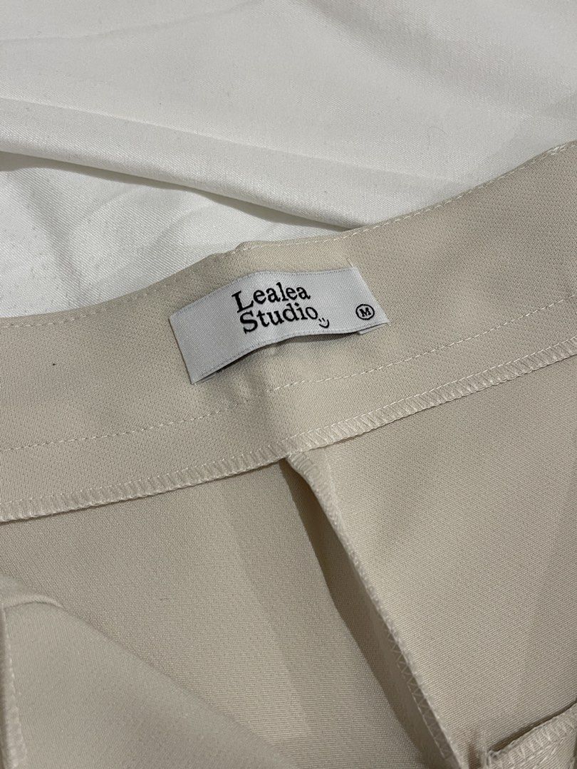 Lealea Studio Evelyn Short (Category: Shorts) located in Quezon City. Submitted by everythingmustgo__ (Listing ID 1470249485, Image 2). Description: Brand new (from BKK) Size: medium (waist 27-28, hips 38”) Color: nude beige ‼️ firm with price. low ballers will not be entertained ‼️.