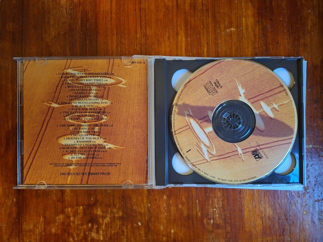 Led Zeppelin Remasters - 2 CD Japan Press (Category: CDs & DVDs) located in Caloocan City. Submitted by knnthbntln12692 (Listing ID 1470241218, Image 2). Description: Led Zeppelin Remasters - 2 CD Japan Press - Payment first policy - Buyer shoulders shipping fee Loc: North Caloocan.