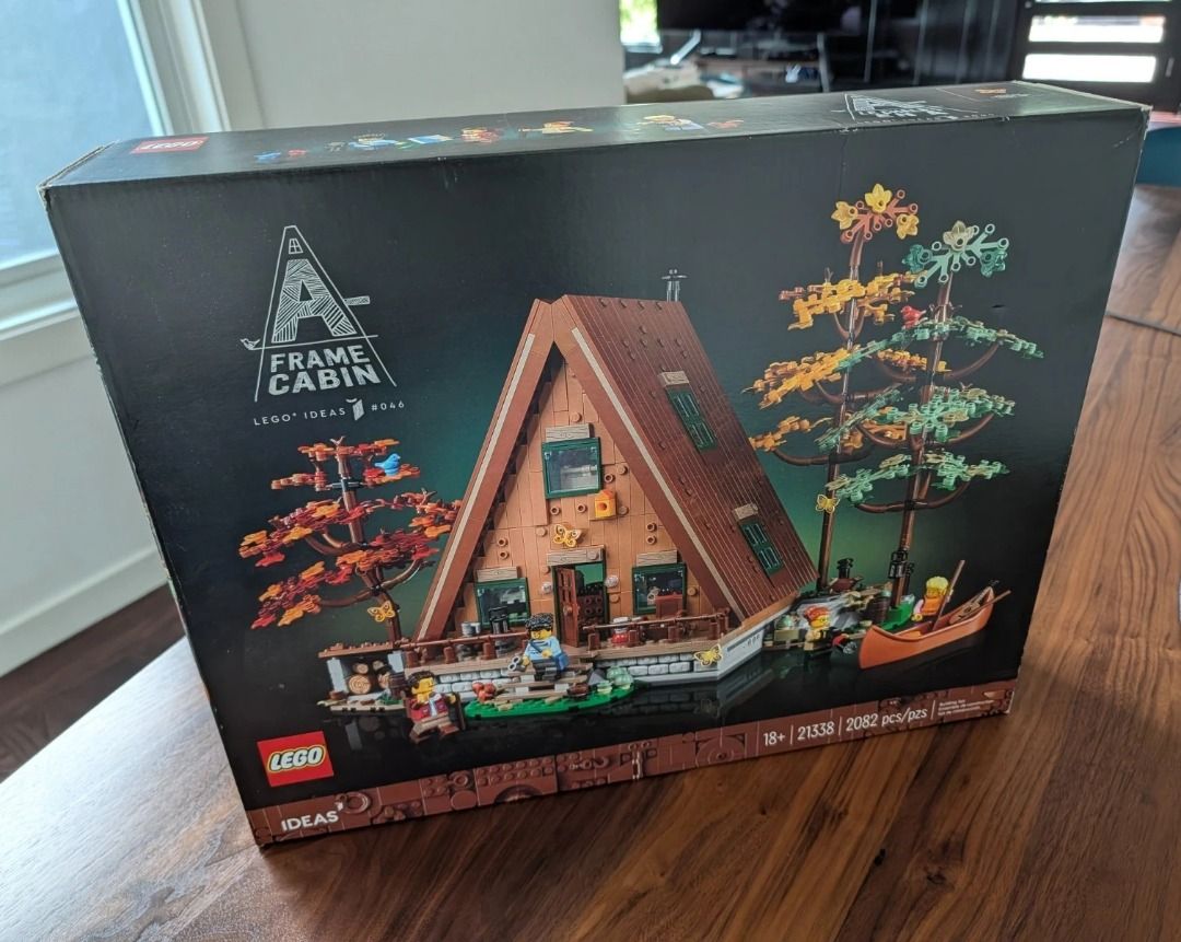 LEGO Ideas A-Frame Cabin 21338 (Retired Set), Toys & Collectibles, Toys ...