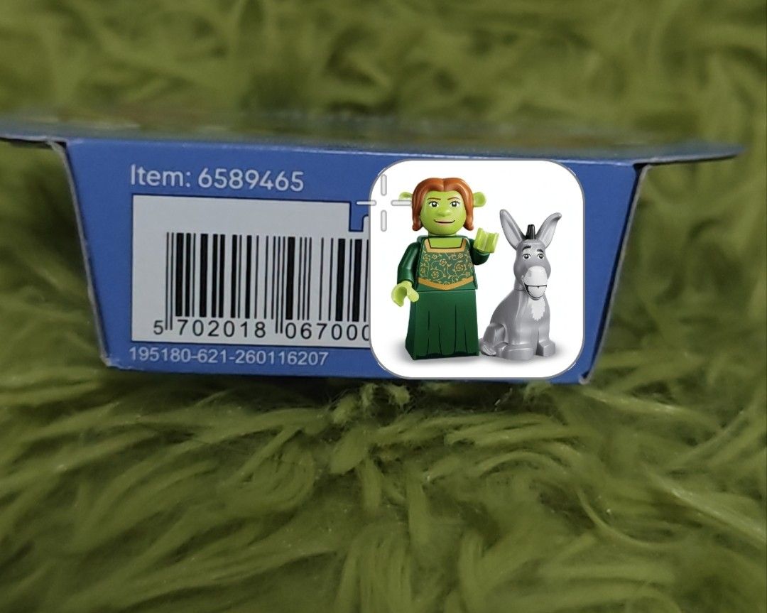 LEGO Minifigures DreamWorks Shrek ( Fiona and Donkey ), Toys ...