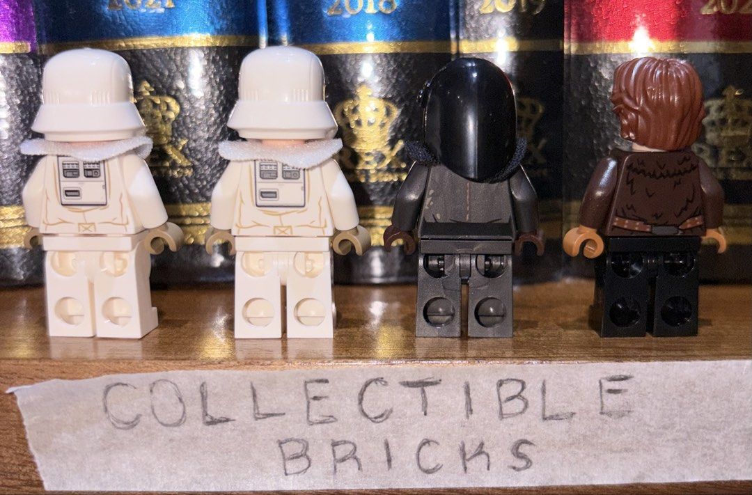 LEGO Star Wars Minifigures from set 75217 (Category: Lego & Building Sets) located in Quezon City. Submitted by collectiblebricks (Listing ID 1470188894, Image 2). Description: Authentic Star Wars minifigures. LIKE NEW - NEVER PLAYED. These figs are from set 75217. SOLD AS IS (CHECK PHOTOS). Individual pricing: Range Trooper (sw0950) - 3,500 each Imperial Conveyex Gunner (sw0951) - 3,500 Han Solo (sw0949) - 950 Get all for just 8,750. High saving