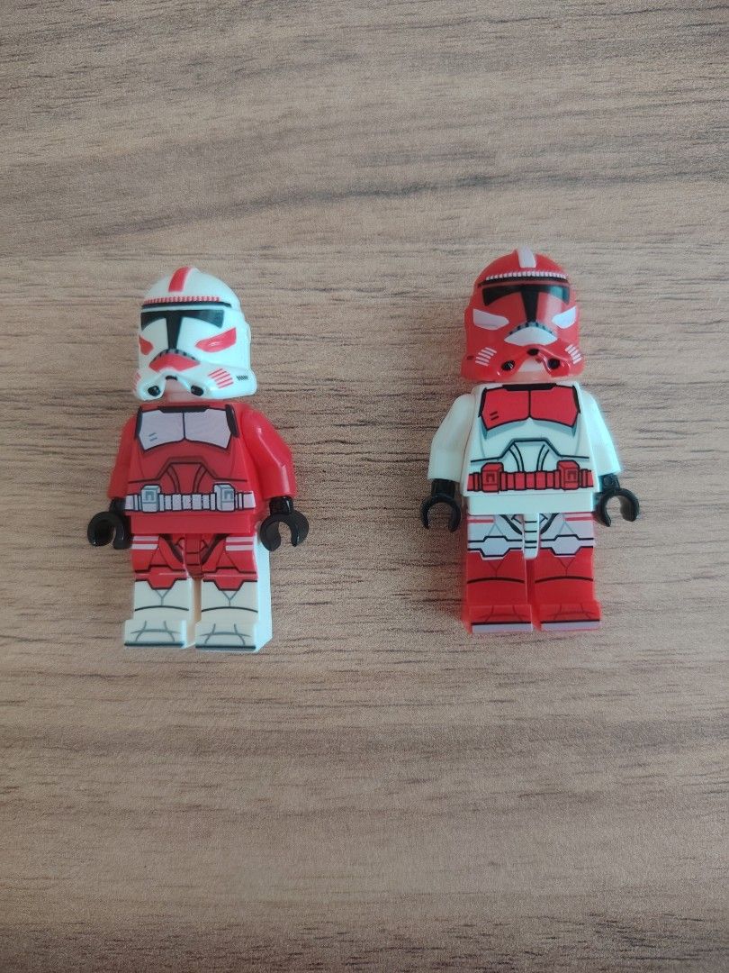 LEGO Star Wars Red Clone Troopers Minifigures Set, Toys & Collectibles ...