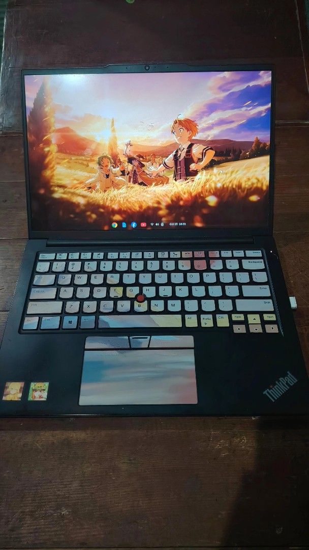 ThinkPad E14 Gen 5 (Category: Laptops & Notebooks) located in Caloocan City. Submitted by nicolayse.dog (Listing ID 1470269165, Image 1). Description: Lenovo ThinkPad E14 Gen5. Minor scratches, maalikabok, pero mint condition. Specifications: CPU: 13th Gen Core i5-1335U x12 GPU: Integrated Graphics (pero may thunderbolt so pwede kayo maglagay ng external graphics.) RAM: 16GB DDR4 3600Mhz sodimm. Expandable up to 48gb. Storage: 1 Terabyte Operatin