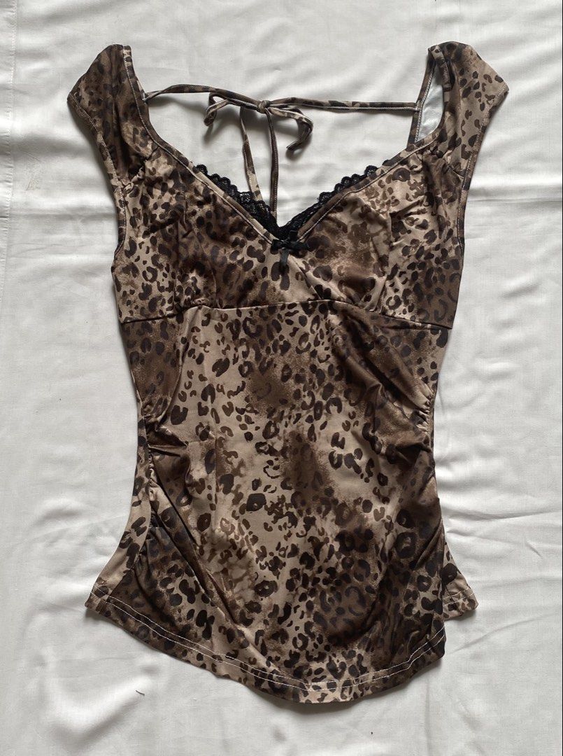 leopard camisole too (Category: Shirts) located in Davao. Submitted by gathrd.kloset (Listing ID 1470184496, Image 1). Description: .