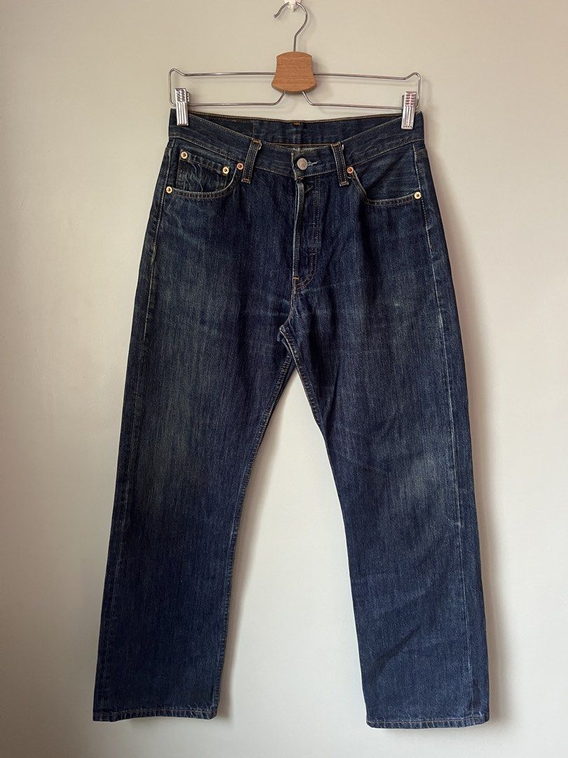 Levi’s 501 Original Fit Button-Fly Jeans (Category: Jeans) located in Cebu City. Submitted by superdreii (Listing ID 1470187026, Image 2). Description: Excellent/Preloved Condition No issue/Flawless 9.9/10 Color rate W-30 L-30 H-9.5 📍Cebu 🚚 J&T EXPRESS DM for sure buyer 📩.