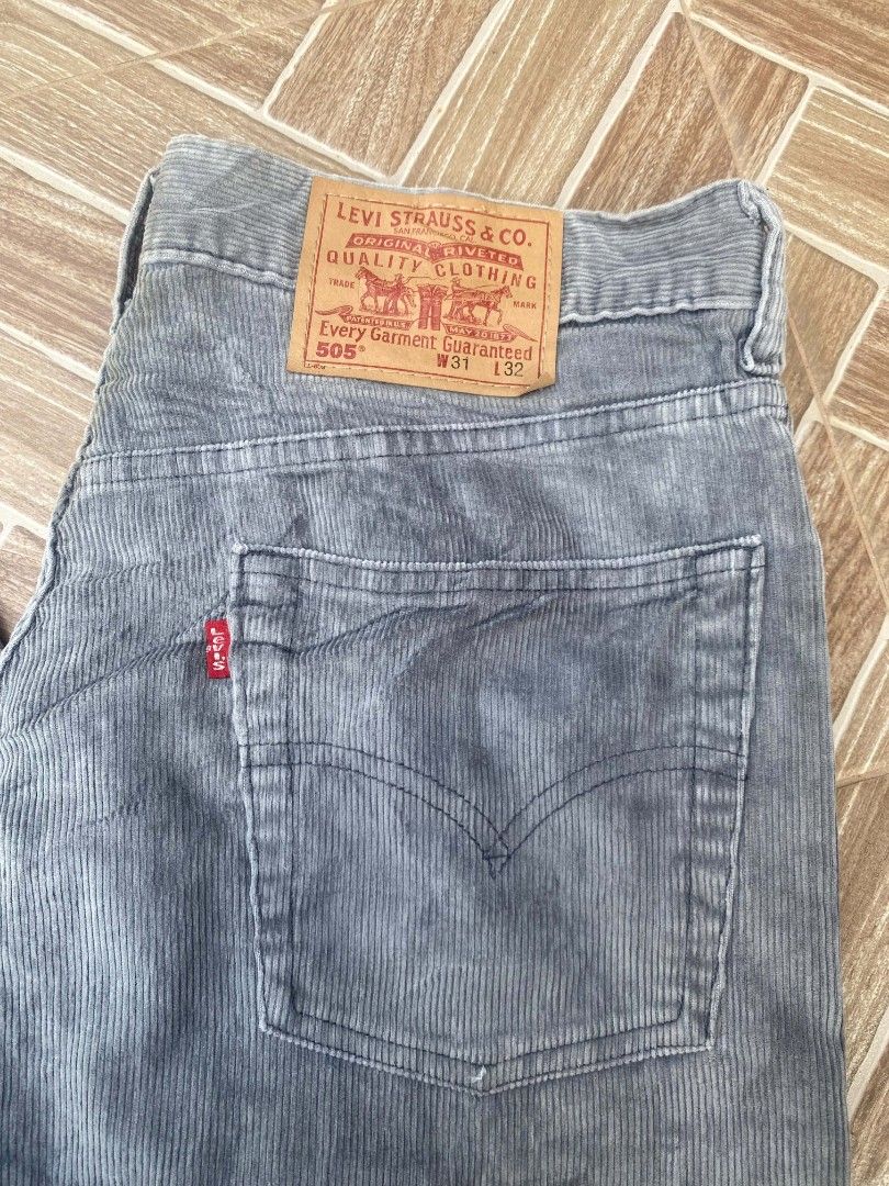 Levi's 505 Corduroy (Category: Jeans) located in Borongan. Submitted by nolithriftt (Listing ID 1470186907, Image 2). Description: .
