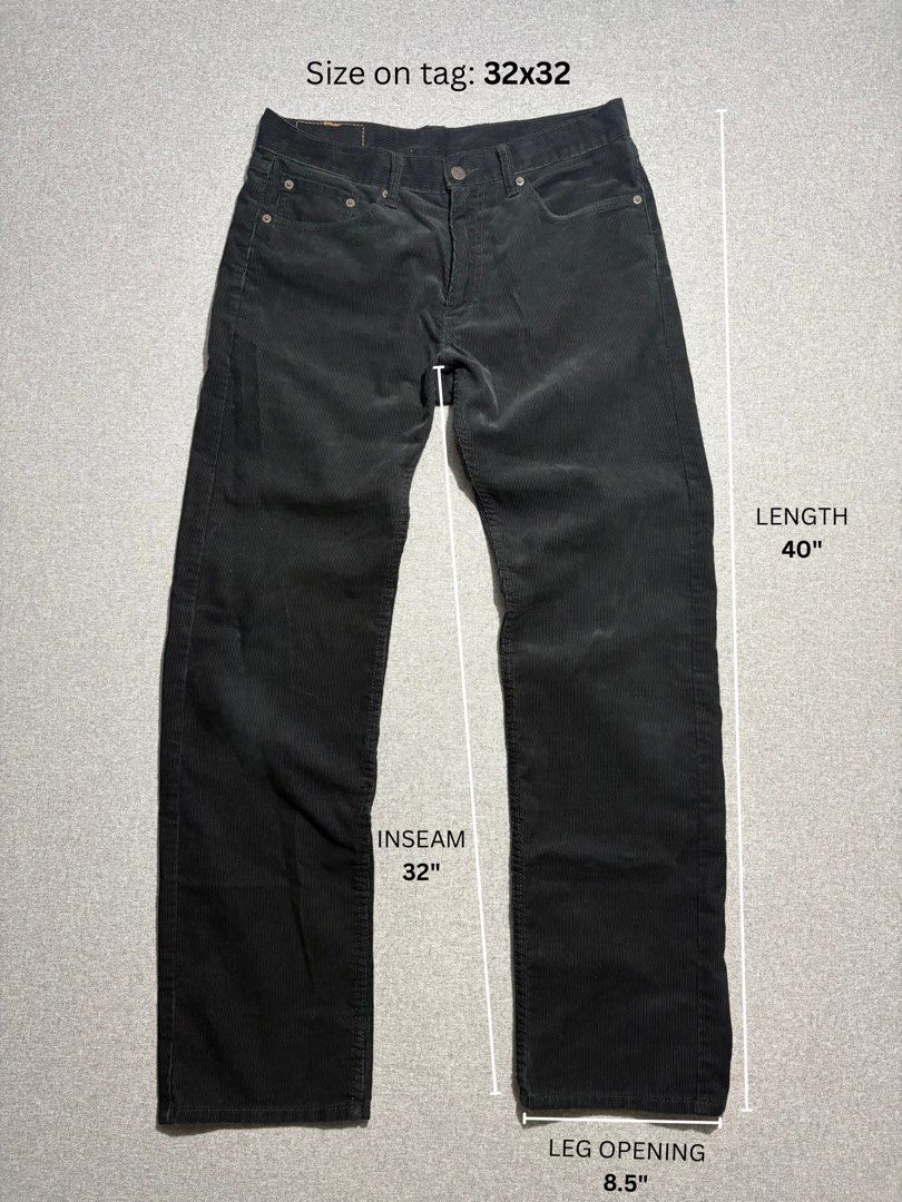 LEVI’S 505 CORDUROY (Category: Jeans) located in Talisay. Submitted by bugzham (Listing ID 1470300610, Image 1). Description: Levi’s Corduroy Size on tag: 32x32 .