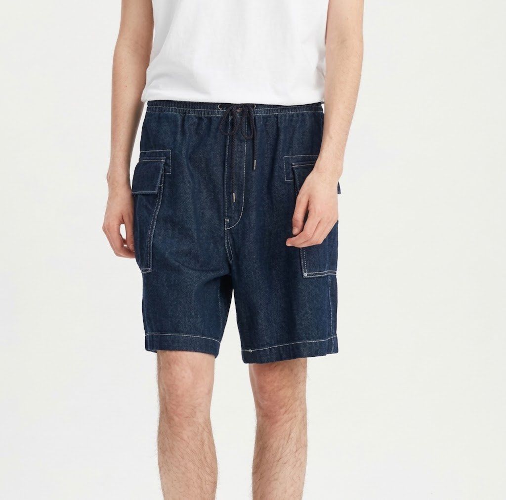 Levi's Big E Premium Denim Cargo Shorts Blue (Category: Shorts) located in Santa Rosa. Submitted by alejon007 (Listing ID 1470148950, Image 1). Description: Levi’s Big E Premium Denim Cargo Shorts Blue 100% Legit Excellent condition No issues Size medium fitv32-34 x 18.5 length PRIC 1️⃣2️⃣8️⃣0️⃣ Pm .