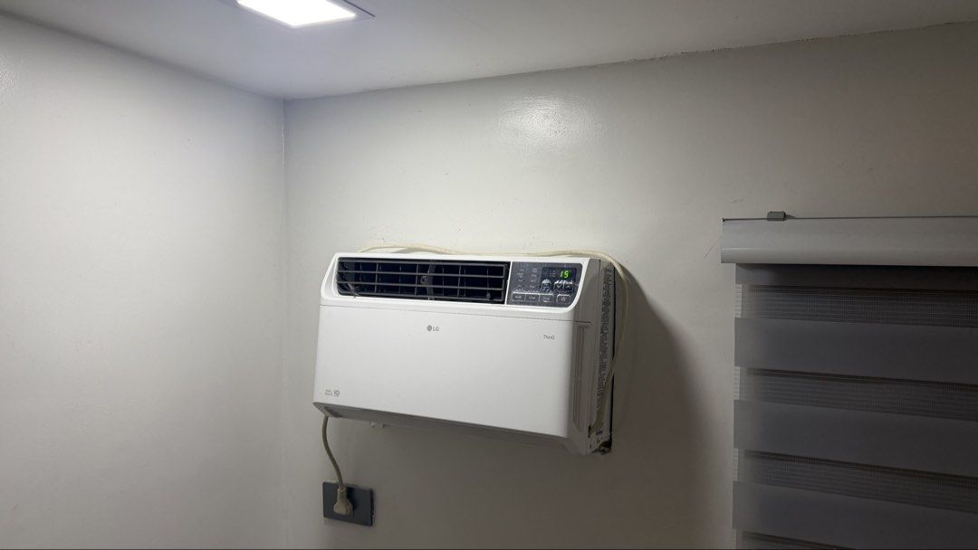LG Dualcool Inverter Air Conditioner Compact Size (Category: Air Conditioning and Heating) located in Pasay City. Submitted by kingron29 (Listing ID 1470248707, Image 2). Description: 🔥 FOR SALE: LG DUALCOOL 0.8 HP Dual Inverter AC ❄️ Massive deal! Brand new SRP is ₱22,000, selling for only ₱7,000! ⚡ Key Details: Model: LG LA080GC2 (0.8 HP Window Type Dual Inverter) Condition: Used, like-new, ice-cold cooling ❄️ History: 100% NO repair history, 