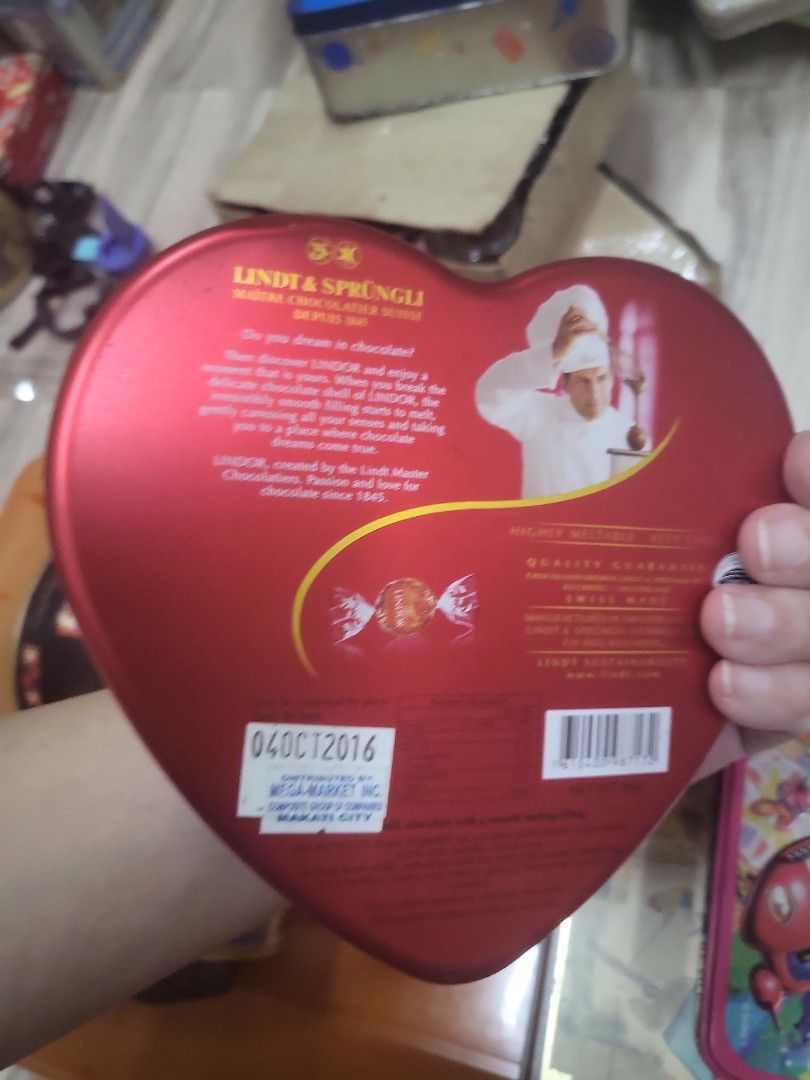 lindor tin can (Category: Accessory Holder, Box & Organizers) located in Caloocan City. Submitted by lynette1977 (Listing ID 1470240631, Image 3). Description: .