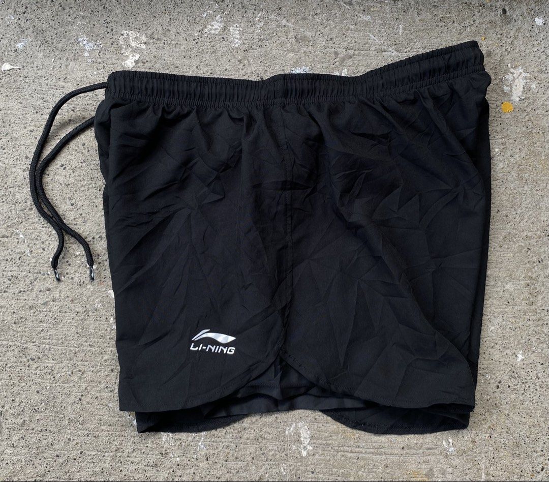 Li-Ning Quick-Dry and Breathable Shorts (Category: Shorts) located in Kalibo. Submitted by bryaninosa20819 (Listing ID 1470153850, Image 3). Description: Li-Ning Quick-Dry and Breathable Shorts Dimes : 32-38x13 Excellent Condition Like New Color Rate 10 📩📩📩📩 Nature Thrift.