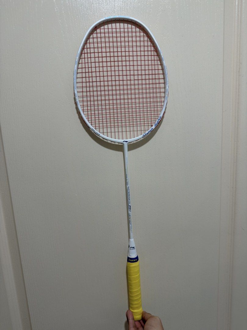 Li-Ning Windstorm 79-S Badminton Racket (Category: Racket and Ball Sports) located in Paranaque City. Submitted by paaayo (Listing ID 1470151636, Image 1). Description: Li-Ning windstorm 79s bought last august 2026 used only once no issue no damage no crack .