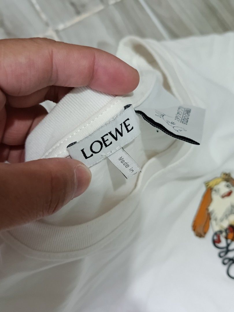 LOEWE x STUDIO GHIBLI TSHIRT (freeshipping) (Category: Tshirts & Polo Shirts ) located in Quezon City. Submitted by gyl-stop (Listing ID 1470274316, Image 3). Description: free shipping 19.5 x 25 excellent condi cr: 9.8/10 issue: cut wash tag.