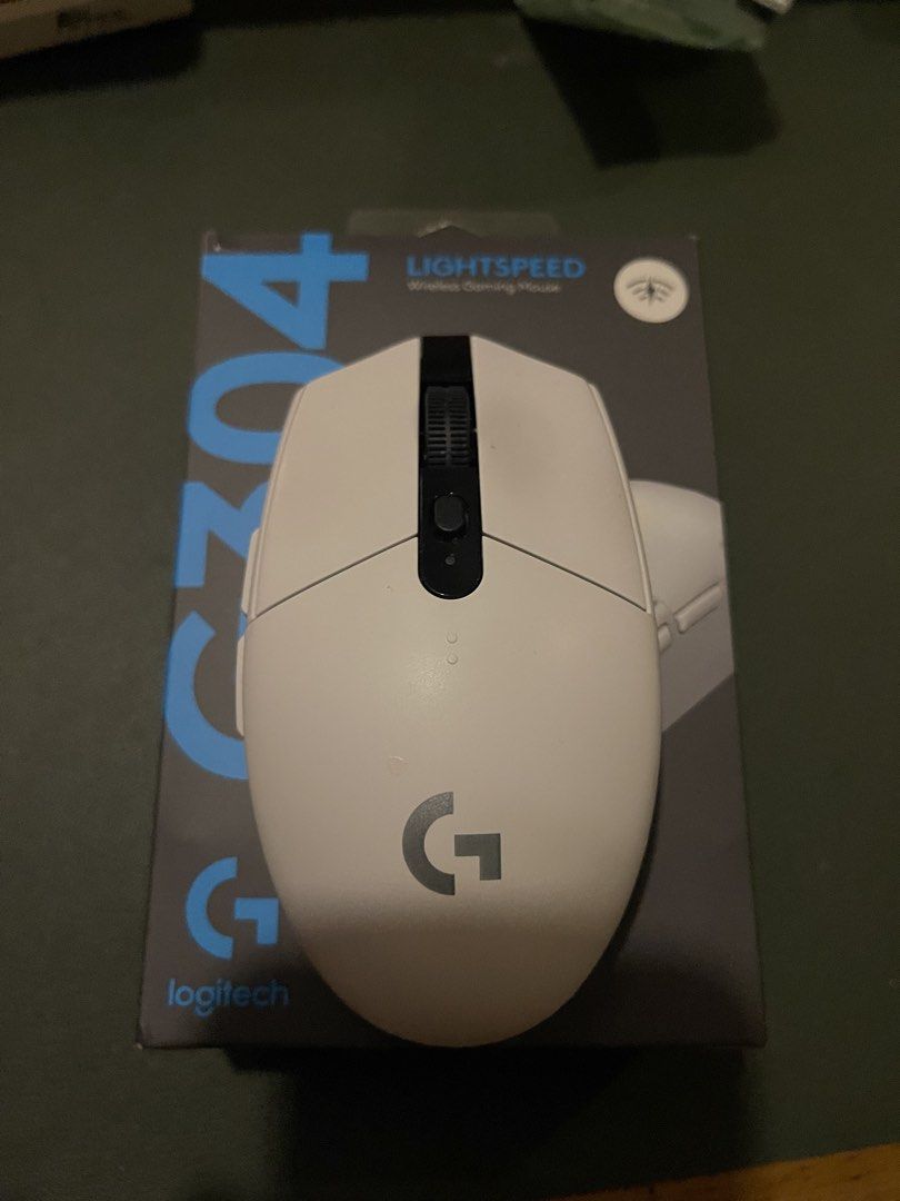 Logitech G304 LIGHTSPEED Wireless Gaming Mouse (Category: Mouse & Mousepads) located in Manila. Submitted by quickdragon_76599c (Listing ID 1470269471, Image 1). Description: - Authentic Logitech G304 LIGHTSPEED Wireless Gaming Mouse (White) - Reliable wireless setup via USB receiver - Original retail box included with matching serial number orig price bought for 1900 rfs - not using anymore .