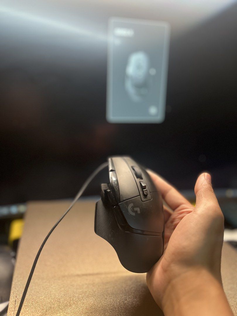 Logitech G502 X Wired Gaming Mouse (Category: Mouse & Mousepads) located in Quezon City. Submitted by alyxxz (Listing ID 1470145507, Image 2). Description: - Model: Logitech G502 X Wired Gaming Mouse (Black) - Condition: Fully tested, 100% working, detected instantly in Logitech G HUB - Upgrades: Big PTFE skates installed for ultra-smooth gliding - Performance: Reliable sensor and crisp, responsive clicks - Cosmetically: Shows some light scuffs a