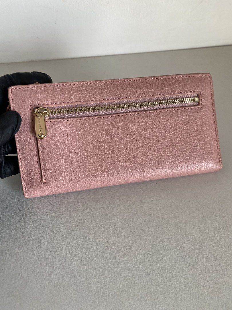Long wallet (Category: Looking For) located in Valenzuela. Submitted by leneluxe (Listing ID 1470195200, Image 2). Description: Long wallet marie claire Leather material Japan soure Minimal signs of use only No flaws.