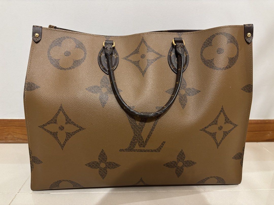 Louis Vuitton On The Go GM, Luxury, Bags & Wallets on Carousell