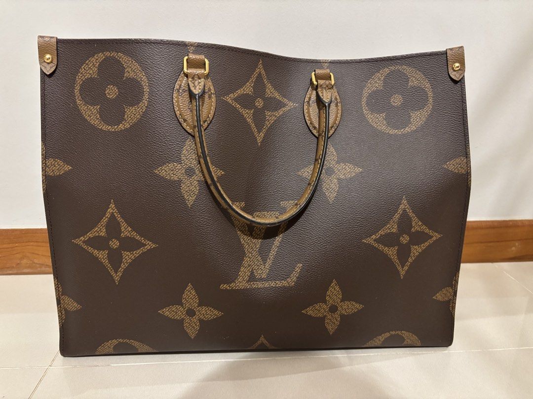 Louis Vuitton On The Go GM, Luxury, Bags & Wallets on Carousell