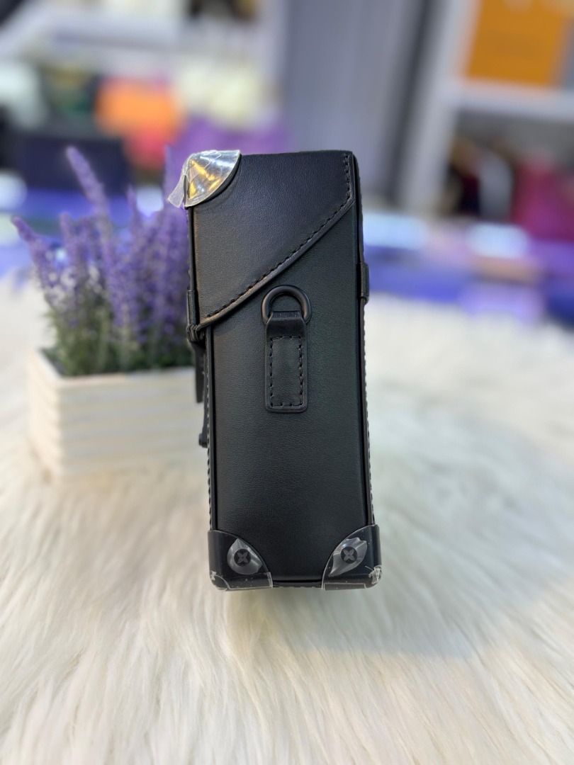 Louis Vuitton Vertical Trunk Wearable Wallet In Monogram Eclipse Canvas ...