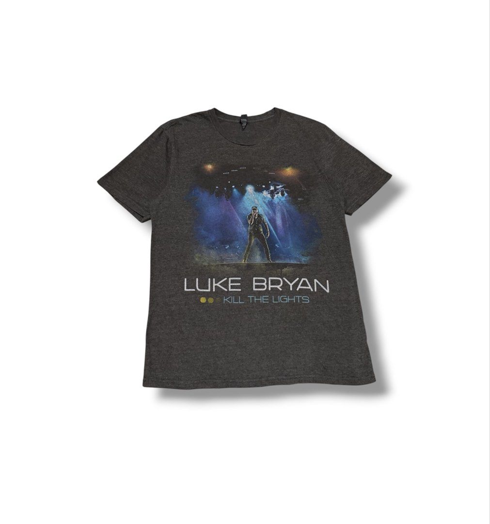 Luke Bryan “K*ll the Lights” Tour shirt (Category: Tshirts & Polo Shirts ) located in Bulacan. Submitted by sanjisthrift (Listing ID 1470314309, Image 1). Description: Size Medium Width 19 Length 26.5 Good Condition 9/10.