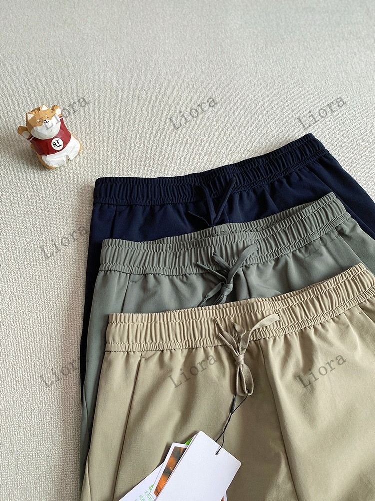 優質商家 ️全新包郵Lululemon Air Cotton Blend Casual Pants 露露樂蒙 空氣棉混紡 藏藍色 灰綠色 卡其 ...
