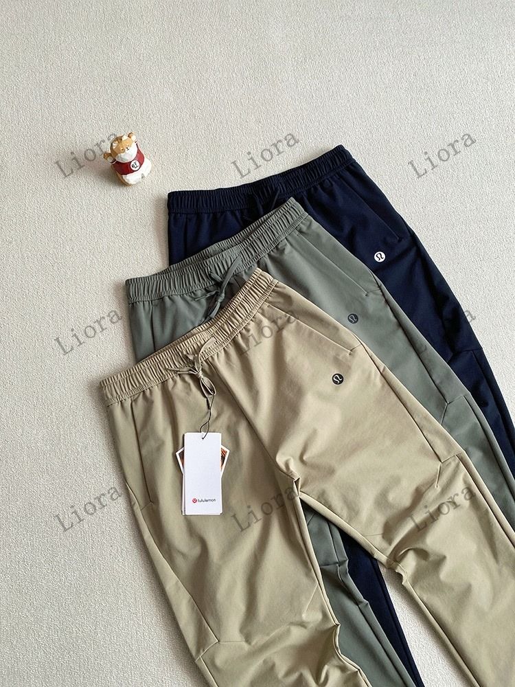 優質商家 ️全新包郵Lululemon Air Cotton Blend Casual Pants 露露樂蒙 空氣棉混紡 藏藍色 灰綠色 卡其 ...