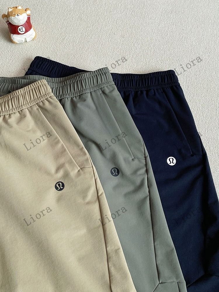 優質商家 ️全新包郵Lululemon Air Cotton Blend Casual Pants 露露樂蒙 空氣棉混紡 藏藍色 灰綠色 卡其 ...