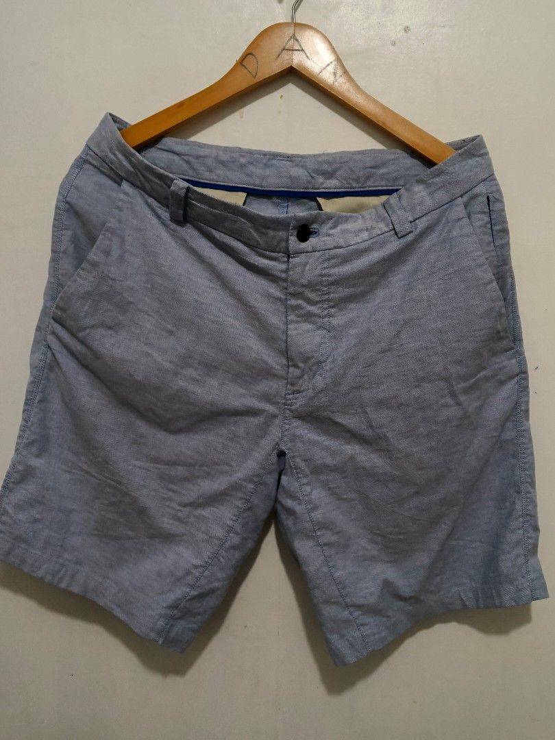 Lululemon Commission Short 9" Oxf (Category: Shorts) located in Cebu City. Submitted by danlloydnavarro (Listing ID 1470266025, Image 1). Description: LULULEMON Commission Shorts Light Blue Oxford 34W 20L 5 pockets 900+shipping.