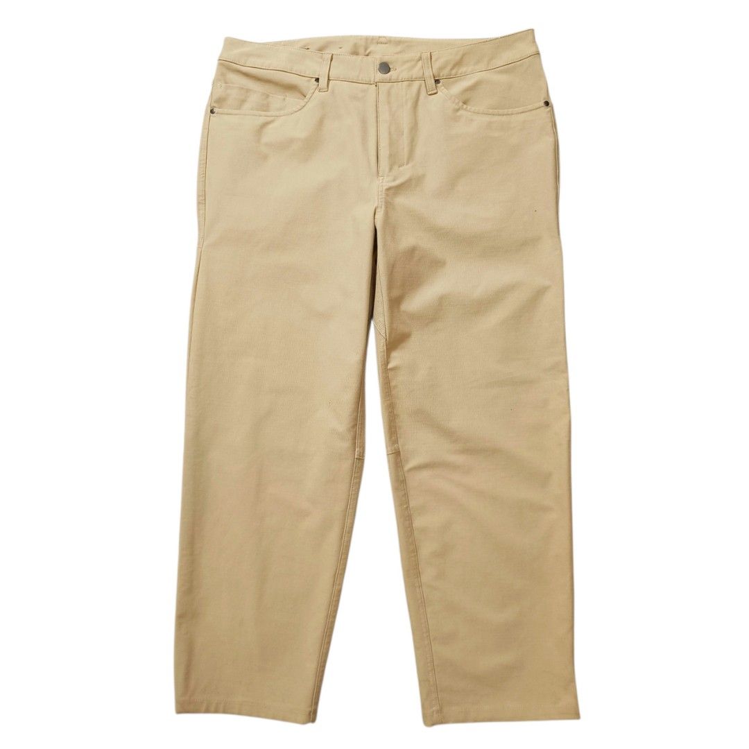Lululemon Khaki Pants Size 34 (Category: Trousers) located in Urdaneta. Submitted by brokensupply.ph (Listing ID 1470245173, Image 1). Description: - Brand: Lululemon - Color: Neutral beige / khaki - Size: 34 (185/88A), regular fit with standard waistband and belt loops - Material: 54% elastomultiester, 33% cotton, 13% elastane; 100% recycled polyester pocket lining - Origin: Designed in Vancouver, made in Bangladesh - Style: Easy to style for ca