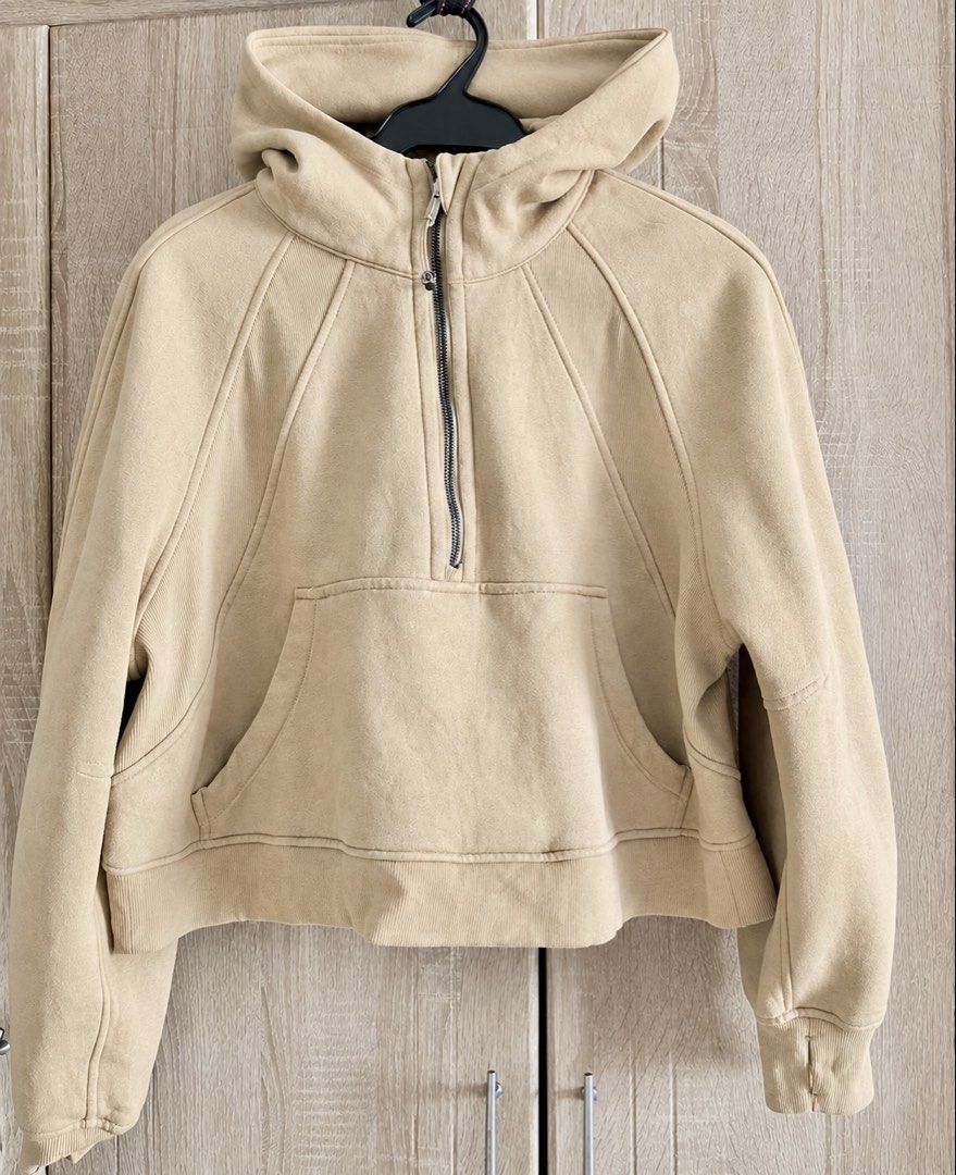 LULULEMON Scuba Oversized Half-Zip Hoodie (Category: Coats, Jackets and Outerwear) located in Manila. Submitted by manifestd. (Listing ID 1470233058, Image 3). Description: LULULEMON Scuba Oversized Half-Zip Hoodie ✔️M-/L on tag, fits XL, oversized, relaxed fit ✔️No issue, excellent condition , color difference is due to lighting ✔️Soft, lightweight cotton, breathable ✔️Kangaroo pocket, hidden media pocket ✔️Lalamove/J&T ready *also posted on my 