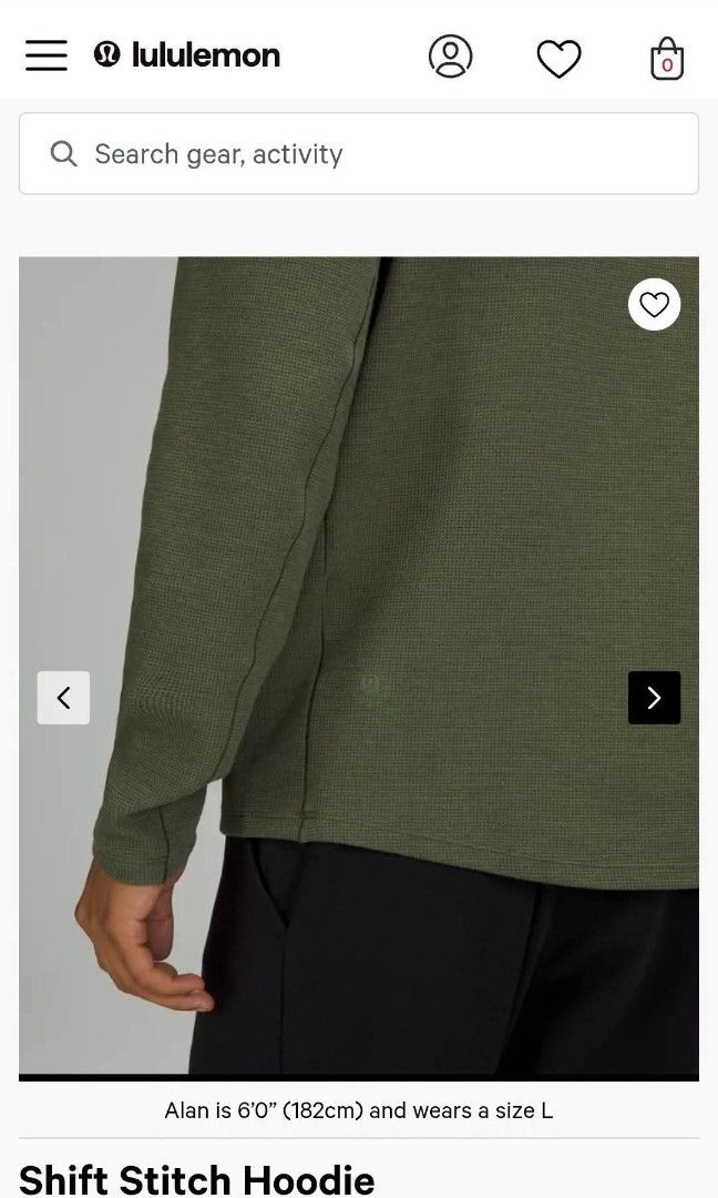 🏷️Lululemon Shift Stitch Men's Hoodie (Category: Activewear) located in Cebu City. Submitted by keenstone_24df15 (Listing ID 1470186174, Image 3). Description: 💯 Authentic 🏷️Lululemon Shift Stitch Men's Hoodie Size: Medium Width: 20.5 Length: F 26.5 / B 27.5 Colorate & Condition: 9.8 Out Of 10 Like New Condition No Issue 📌Mine: 1,500 ✈️Free Shipping 🏠Location: Cebu City 🚚Thru J&T (Door To Door).