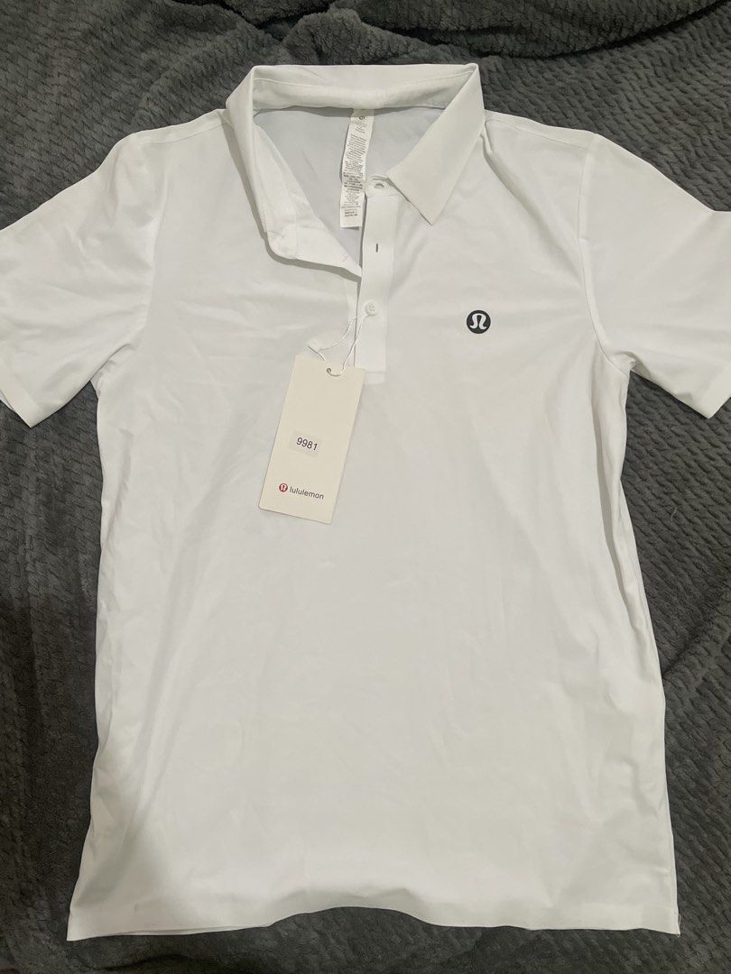 Lululemon White Polo Shirt Size M (Category: Tshirts & Polo Shirts ) located in Quezon City. Submitted by 243__ (Listing ID 1470189225, Image 1). Description: .