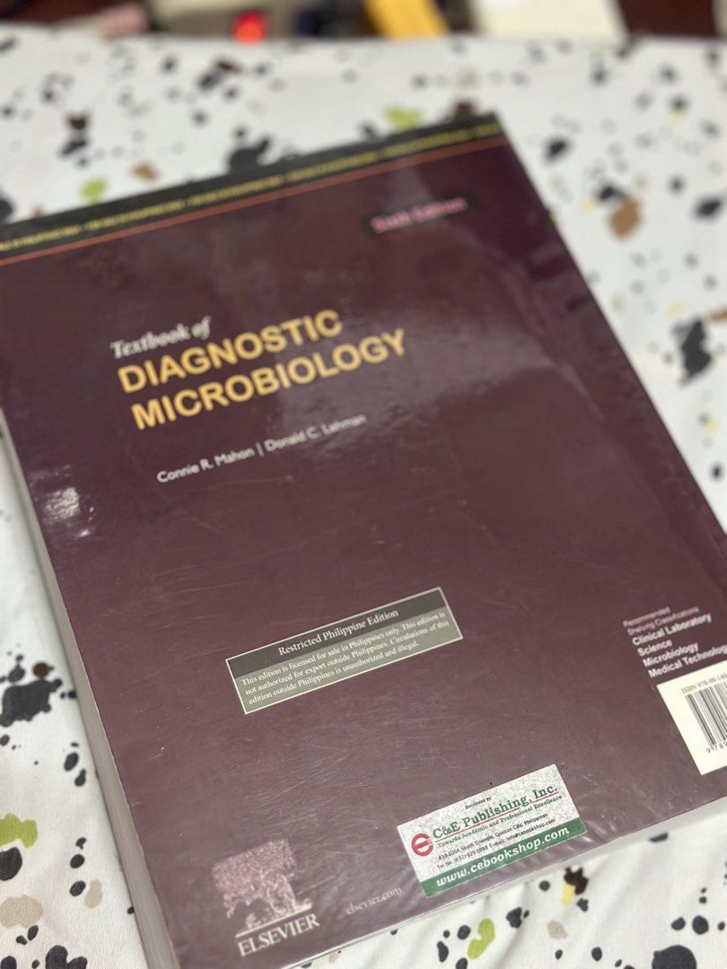 Mahon Microbiology Medtech Book (Category: Textbooks) located in Quezon City. Submitted by nicole.dc (Listing ID 1470313809, Image 2). Description: .