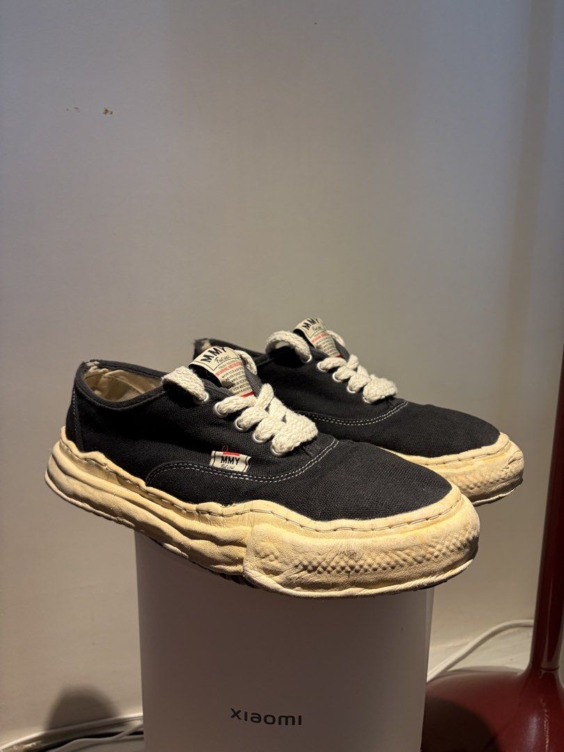 Maison Mihara Yasuhiro MMY Baker (Category: Sneakers) located in Manila. Submitted by sebedi (Listing ID 1470226075, Image 1). Description: Maison Mihara Yasuhiro MMY Size 42, fits US8.5-9 Men’s Good condition, no box Yellowing sole, minor sockliner tears, sole scuff.