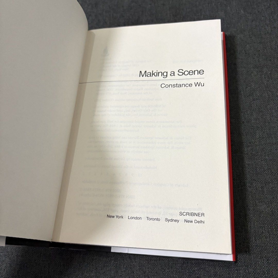 Making a Scene by Constance Wu (Category: Storybooks) located in Imus. Submitted by declutter201 (Listing ID 1470312534, Image 3). Description: Price: P250 Prio payo Location: Imus, Cavite MOP: BDO, Gcash, Maya, GoTyme MOD: GGX, J&T, SDD RFS: Decluttering You can message me for more details.