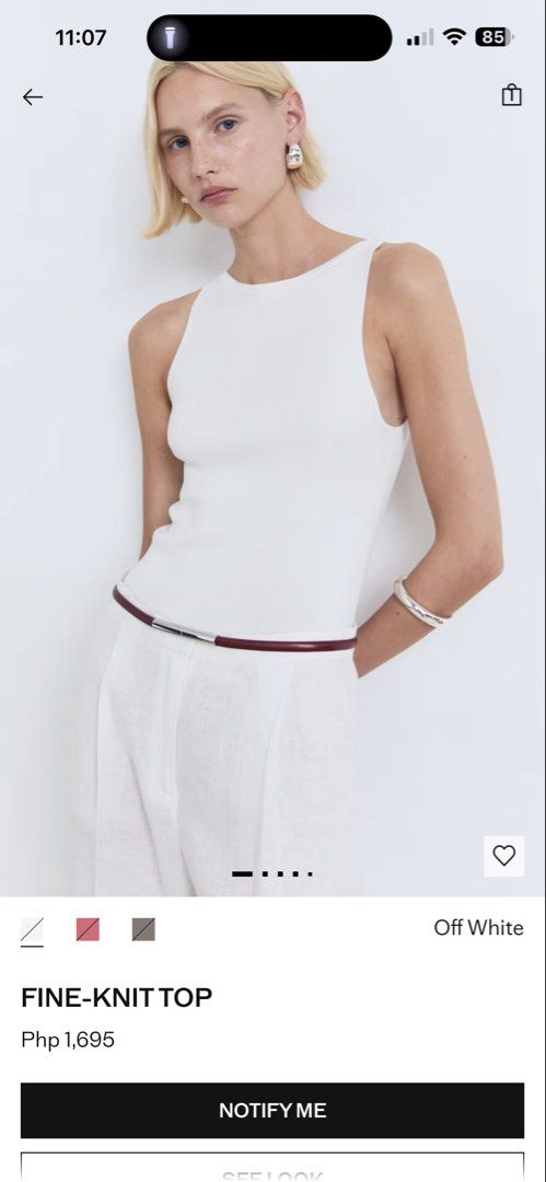 Mango top (Category: Sleeveless) located in Davao. Submitted by twogirlsapparel (Listing ID 1470306285, Image 1). Description: .