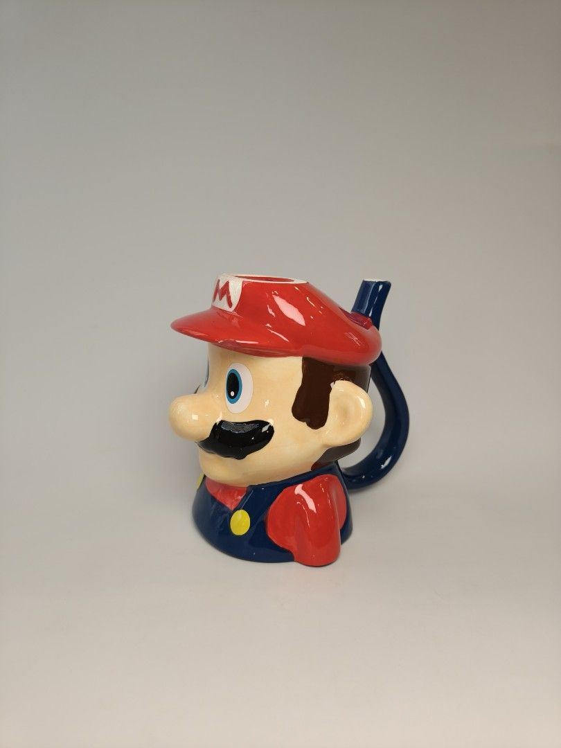 Mario 3D mug (Category: Coffee & Tea Tableware) located in Cavite. Submitted by phtmt (Listing ID 1470266307, Image 3). Description: (Paint chip repainted - hat) These are factory pull-out items, so minor imperfections or flaws may be present. Please manage your expectations..