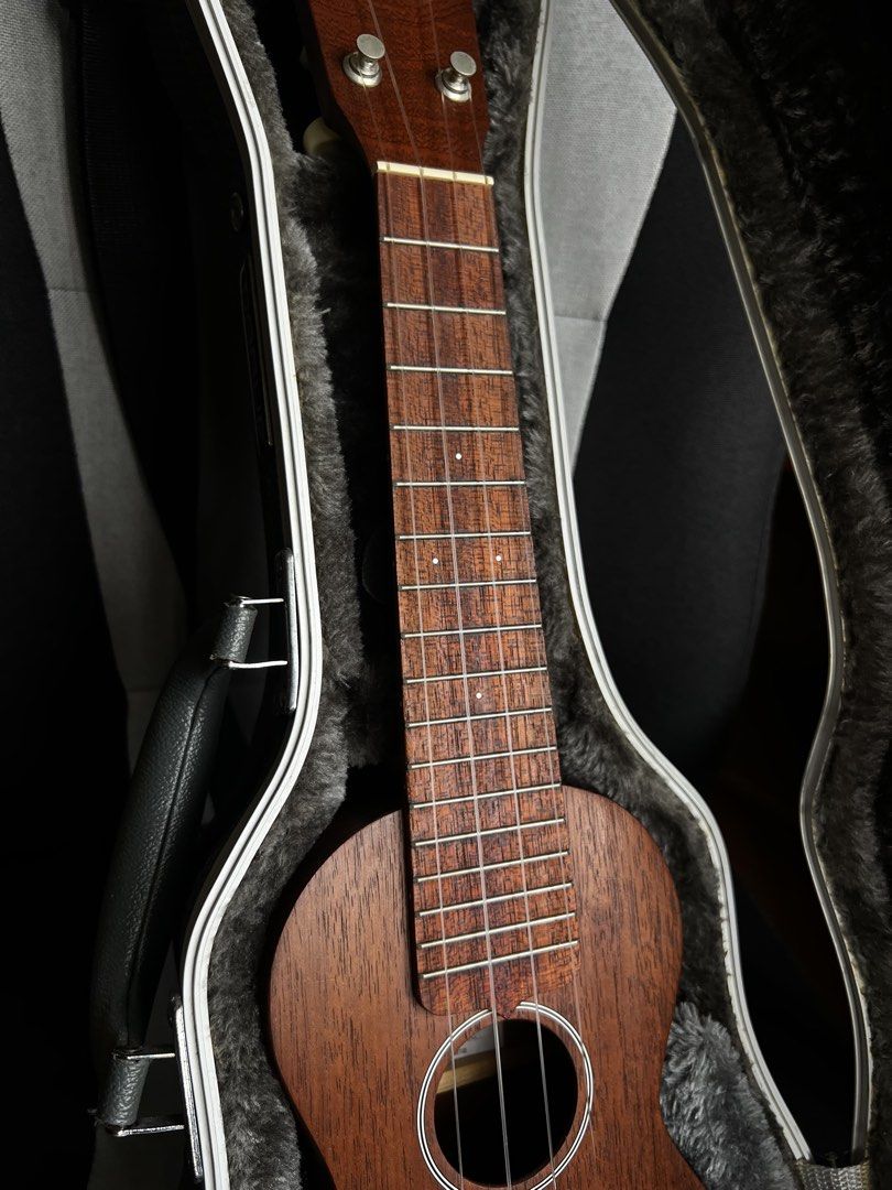 Martin S1 Soprano Ukulele (Category: Musical Instruments) located in Dagupan City. Submitted by rick.cas (Listing ID 1470282166, Image 3). Description: Martin S1 Soprano Ukulele Inclusions: - Original Martin gigbag - I’ll also include the ABS Hardcase Info: - This is an all-solid mahogany soprano ukulele. - It’s very light (approximately 340g), and it features a hand-rubbed satin finish. - Recently installed Martin M600 fluorocarbon strings . ₱20