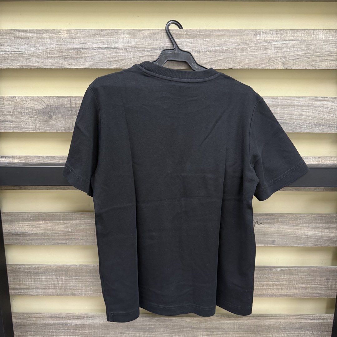Massimo Dutti Black T-Shirt (Category: Blouses) located in Mandaluyong City. Submitted by bestdressedph2025 (Listing ID 1470168112, Image 2). Description: MOP: GCash MOD: Lalamove/J&T LOCATION: Brgy. Addition Hills, Mandaluyong Discount avail for multiple items. Dimensions in Inches: Shoulder: 17 Bust: 20 Length: 23 Size on Tag: M PM for inquiries!.