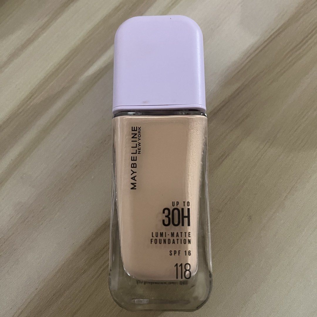 maybelline lumi matte foundation 118 (Category: Makeup) located in Marikina City. Submitted by jen.ni (Listing ID 1470321831, Image 1). Description: just swatched rfs: not my shade.