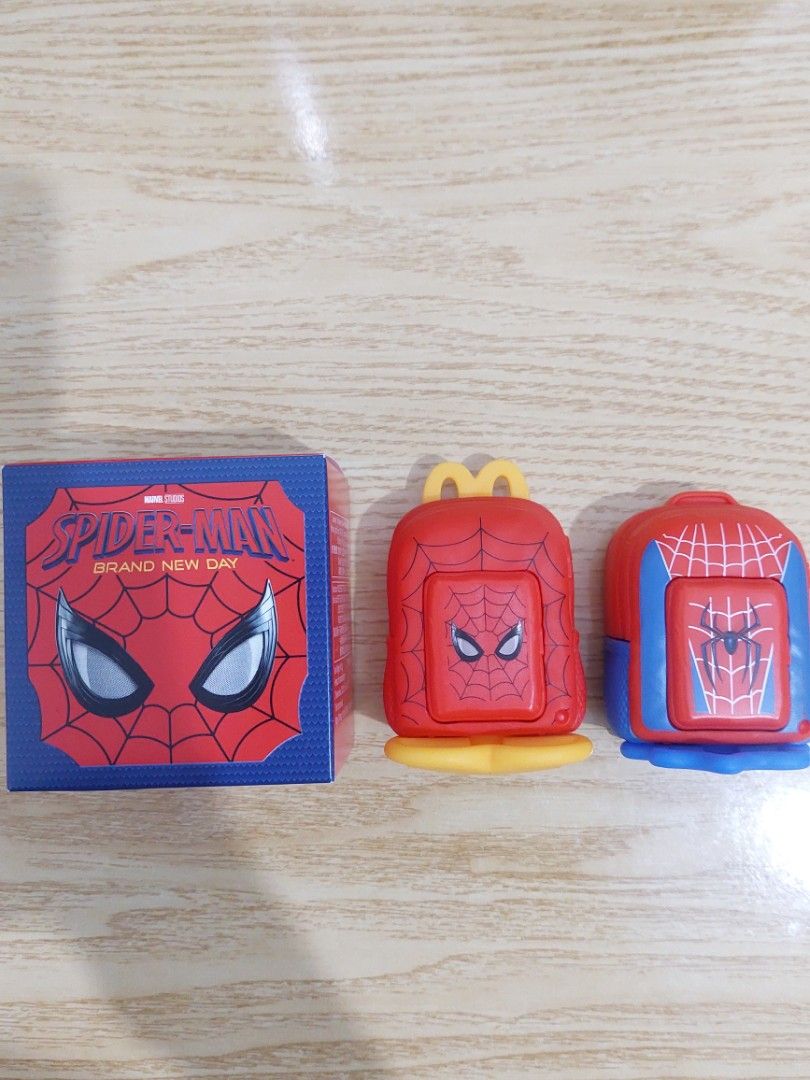 McDonald's Collab Happy Meal figures (Category: Figurines & Statues) located in Cebu City. Submitted by supernico (Listing ID 1470175927, Image 2). Description: Selling McDonald's Collab Happy Meal toys Spiderman: 100 each Minecraft: 250 Chiikawa: 100 .