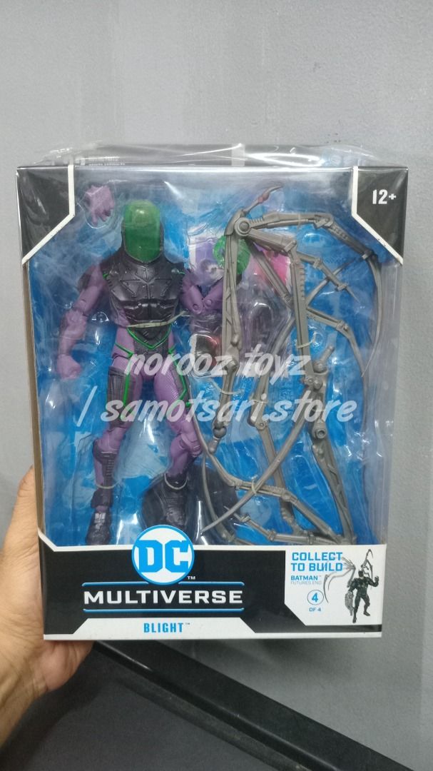 McFarlane Toys Blight (Batman Beyond) (Category: Figurines & Statues) located in Pasig City. Submitted by samotsari.store (Listing ID 1470174936, Image 1). Description: 👀✨ **MCF Blight (Batman Beyond) ☢️🦇** Mga boss, silip tayo! 👀 Blight mula sa **Batman Beyond** line ng McFarlane Toys! Para sa mga DC fans at collectors na gustong magdagdag ng kontrabida mula sa futuristic world ni Batman Beyond. 🔥 May kasama rin itong **BAF (Build-A-Figure) 