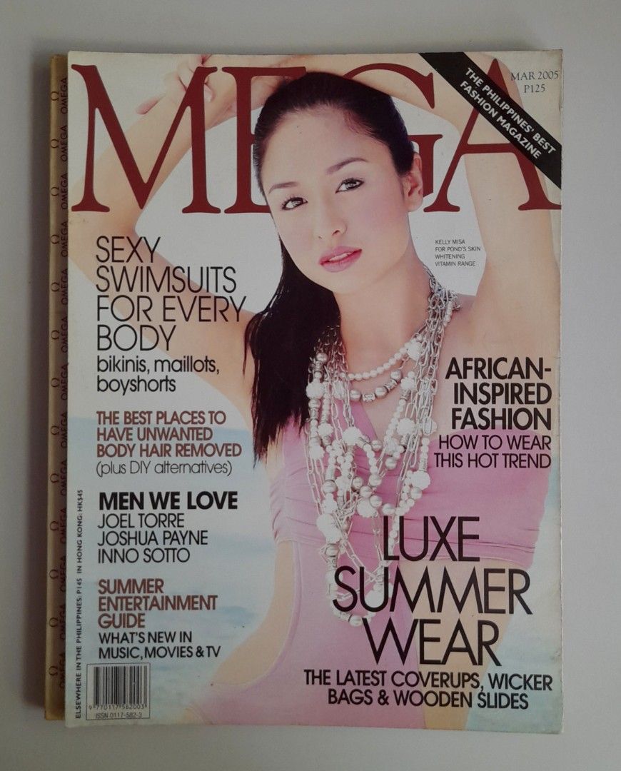 Mega Magazine March 2005 Kelly Misa (Category: Magazines) located in Batangas. Submitted by bluehasnoclue (Listing ID 1470191830, Image 1). Description: Condition Disclosure (Storage Clearing / As-Is): Pre-loved vintage back issue in good/fair condition. Cover and interior pages show normal vintage aging and shelf wear consistent with storage clearing. Might have cuts or missing pages inside. Sold strictly as-is. ​ •Buyer shoulders the shipping f