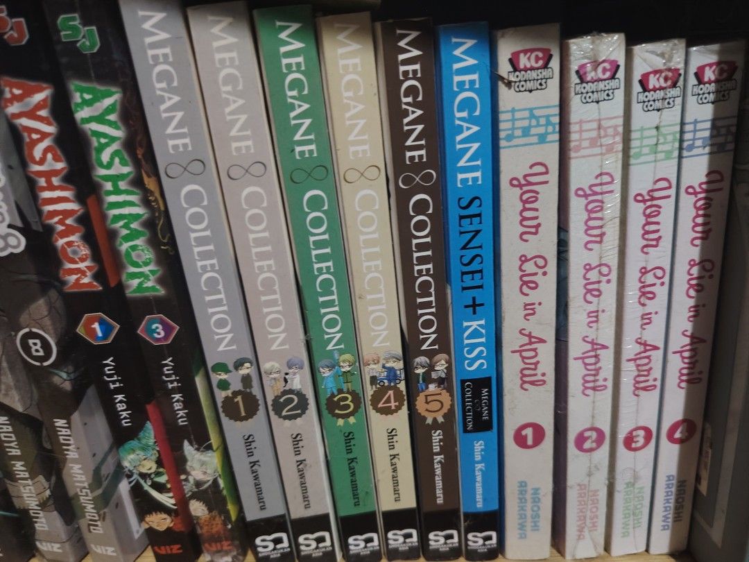 Megan collection 1-5 + kiss (Category: Comics & Manga) located in Iloilo. Submitted by bhogz23 (Listing ID 1470154459, Image 1). Description: 📚 FOR SALE: Megane Collection Manga Series 1–5 + Megane Collection + Kiss 💗 Looking for a new home for these manga? ✨ Selling my Megane Collection Volumes 1–5 and Megane Collection + Kiss! Perfect for manga collectors and fans who want to add these titles to their collection. 💕 📖 Titles included: Megane