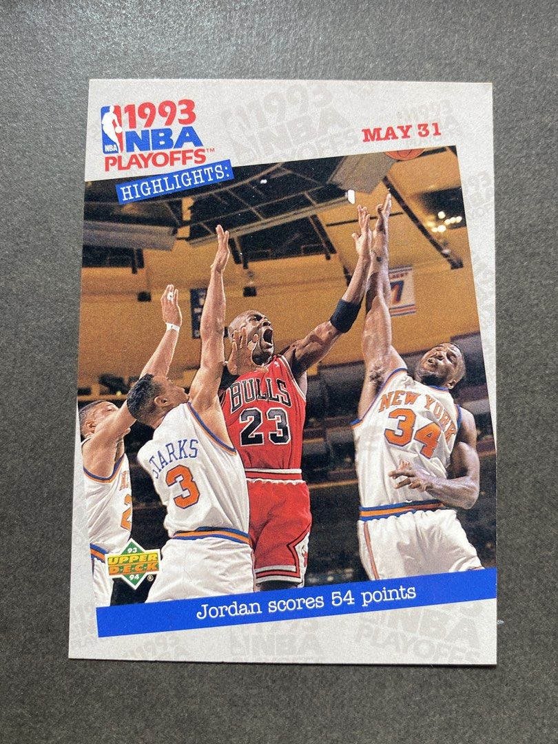 Michael Jordan Upper Deck Playoff Highlights (Category: Raw Singles) located in Batangas. Submitted by hobbysyo (Listing ID 1470153101, Image 1). Description: .