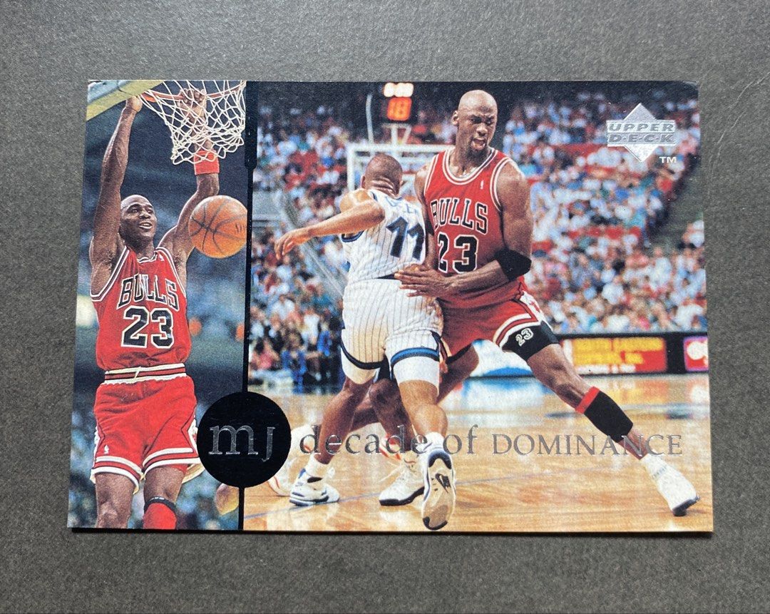 Michael Jordan Upper Deck Decade of Dominance (Category: Raw Singles) located in Batangas. Submitted by hobbysyo (Listing ID 1470153590, Image 1). Description: mop gcash or bpi addl sf.