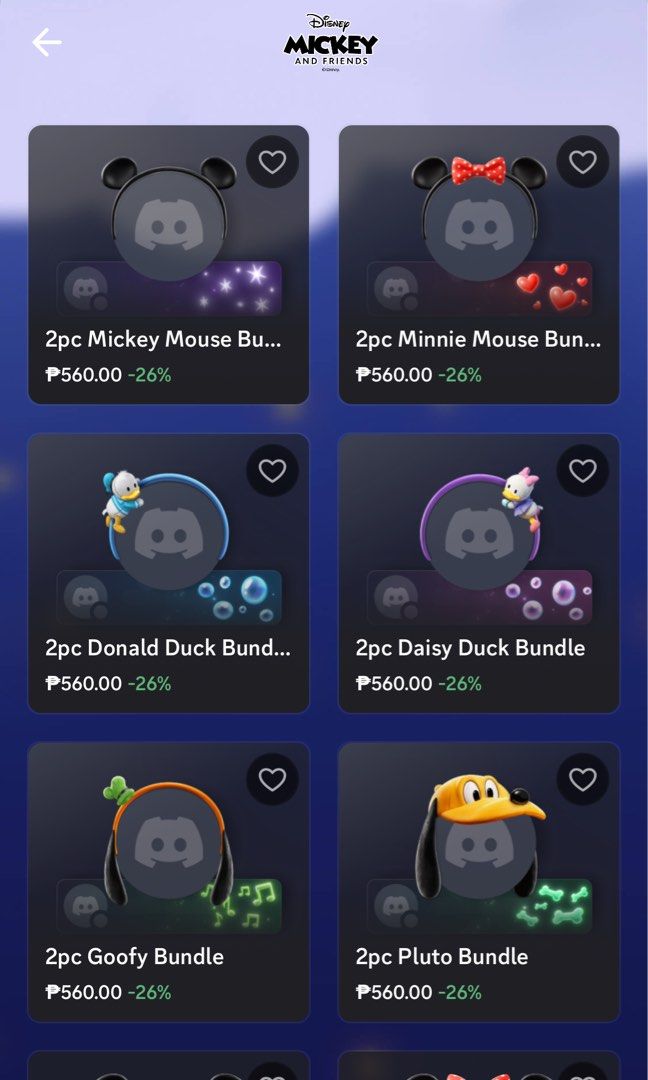 Mickey and Friends | Discord Decoration (Category: Announcements) located in Manila. Submitted by deardolia (Listing ID 1470165028, Image 1). Description: ⟢ processing time : 0 -1d ⟢ for willing to wait only ⟢ sending it via gift link !.